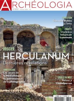Archeologia – Fevrier 2026