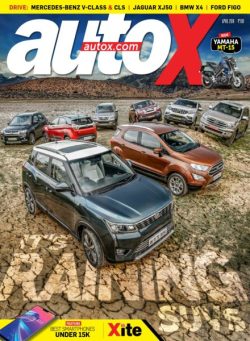 autoX – April 2019