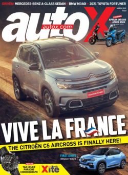 autoX – March 2021