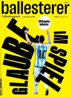 Ballesterer Magazin – September 2025