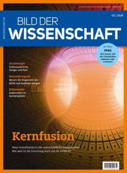 Bild der Wissenschaft – Marz 2026