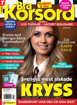 Bra Korsord – 4 Februari 2026