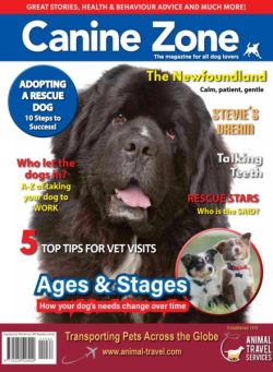 Canine Zone – August-September 2022