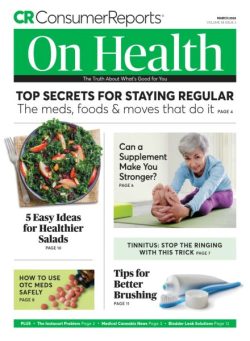 Consumer Reports on Health – March 2026