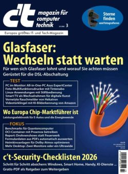 c’t Magazin – 23 Januar 2026