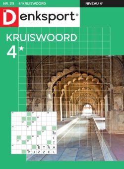 Denksport Kruiswoord 4 – 4 Februari 2026