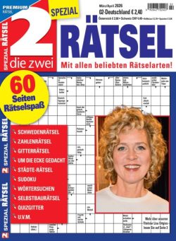 Die 2 Spezial Ratsel – Februar 2026
