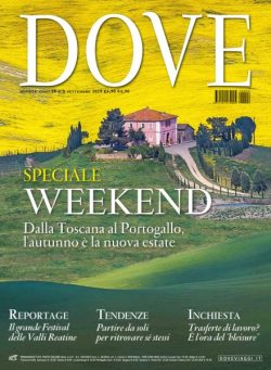 Dove – Settembre 2019