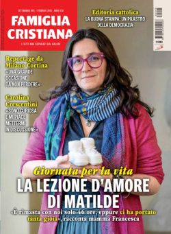 Famiglia Cristiana – 1 Febbraio 2026