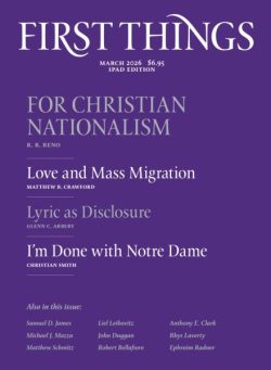 First Things – March 2026