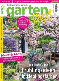 Gartenspass – Marz 2026