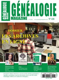 Genealogie – Janvier 2026