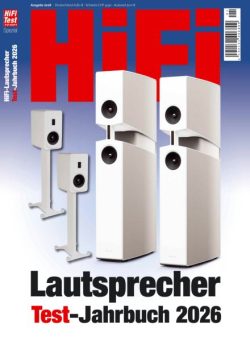 HiFi-Lautsprecher Test-Jahrbuch – Ausgabe 1 2026
