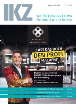 IKZ Haustechnik – Nr 1 2026