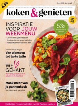 Koken & Genieten – Maart 2026