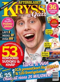 Kryss & Quiz – 9 Februari 2026