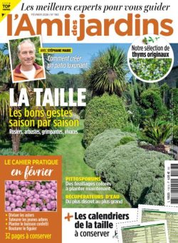 L’Ami des Jardins – Fevrier 2026