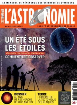 L’Astronomie – Juillet-Aout 2025