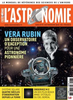 L’Astronomie – Octobre 2025