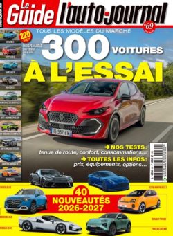 L’Auto-Journal Le Guide – Janvier-Fevrier-Mars 2026