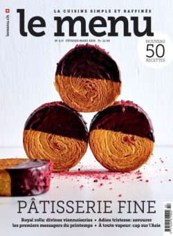 le menu edition francaise – Fevrier-Mars 2026