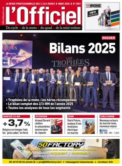 L’Officiel du Cycle – Mars 2026