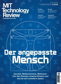 MIT Technology Review Germany – Februar 2026