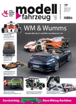 Modell Fahrzeug – Februar 2026