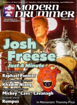 Modern Drummer Magazine – February 2026