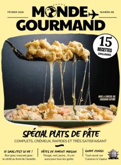 Monde Gourmand – Fevrier 2026