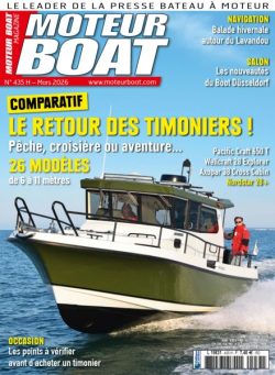 Moteur Boat – Mars 2026