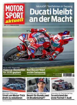Motorsport aktuell – 10 Februar 2026