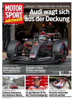Motorsport aktuell – 27 Januar 2026