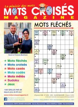 Mots Croises Magazine – 3 Fevrier 2026