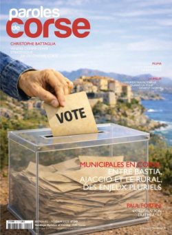 Paroles de Corse – Fevrier 2026