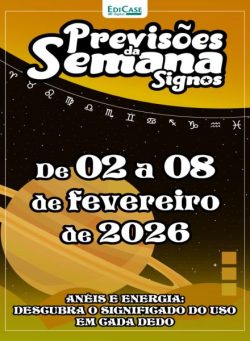 Previsoes da Semana – 2 Fevereiro 2026