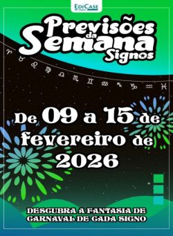 Previsoes da Semana – 9 Fevereiro 2026