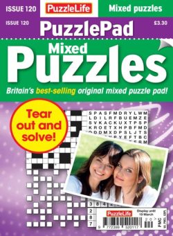 PuzzleLife PuzzlePad Puzzles – Issue 120 2026