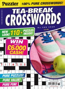 Puzzler Tea-Break Crosswords – Issue 368 2026