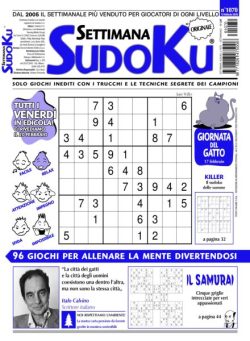 Settimana Sudoku – 13 Febbraio 2026