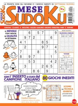 Settimana Sudoku Mese – Febbraio 2026