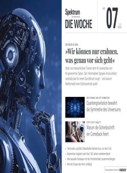 Spektrum Die Woche – 13 Februar 2026