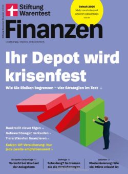 Stiftung Warentest Finanzen – Februar 2026