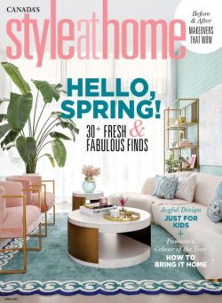 Style at Home Canada – Spring 2026