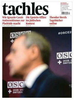 Tachles – 13 Februar 2026