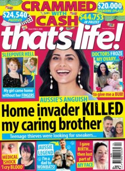 that’s life! Australia – 25 January 2026