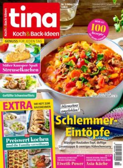 Tina Koch & Backideen – Marz 2026