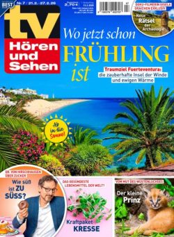 TV Horen und Sehen – 13 Februar 2026