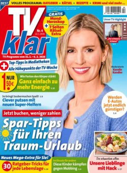 TV Klar – 22 Januar 2026