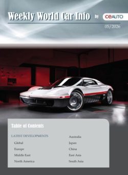 Weekly World Car Info – 31 January 2026